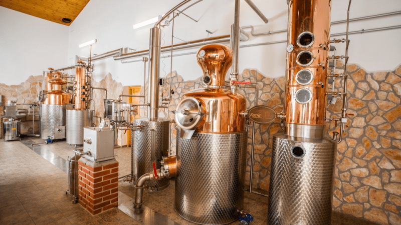 palinka factory pot